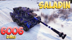 Saladin - 7 Фрагов 6K Урона - Зубастый! - Мир Танков