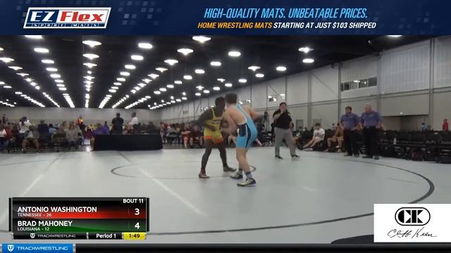 160 Antonio Washington Tennessee Vs Brad Mahoney Louisiana смотреть онлайн