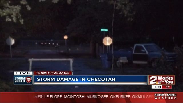 Checotah cleaning up after last night's storm смотреть онлайн