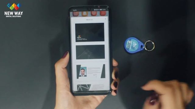 Digital Business Card - Magnetic Keychain смотреть онлайн