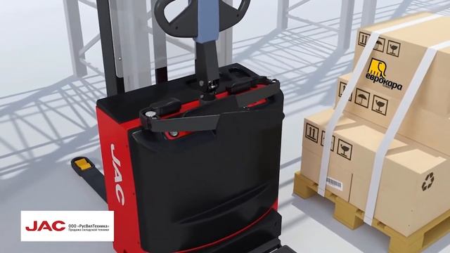 Электроштабелёры JAC CDD 12, 15, 16, 20 смотреть онлайн