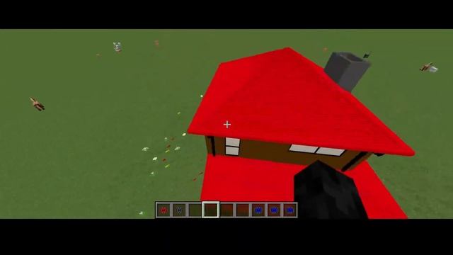 Haus gebaut mit Little Tiles Mod MInecraft смотреть онлайн