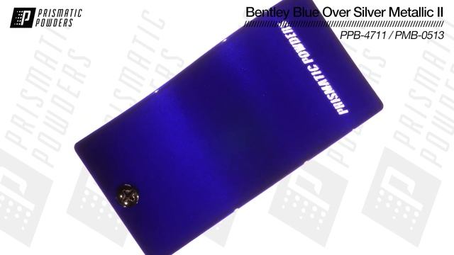 Prismatic Powders Bentley Blue PPB-4711 Over Silver Metallic II PMB-0513 смотреть онлайн