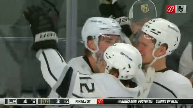 Adrian Kempe scores the game wining goal in OT, his second goal of the game. смотреть онлайн