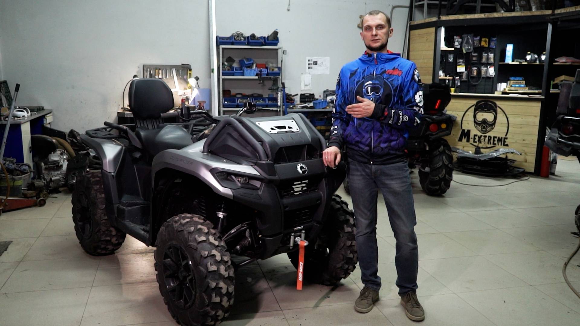 Обзор на BRP OUTLANDER 700 XT 2024