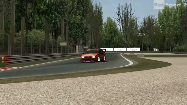 Test Alfa Romeo 75T-R GTR2 смотреть онлайн