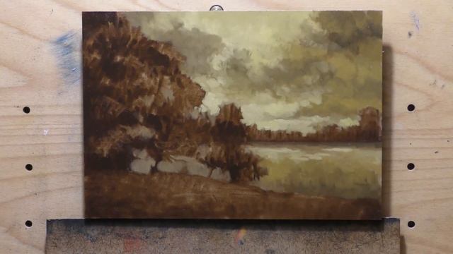 Riverside 8x10 Painting Demonstration смотреть онлайн