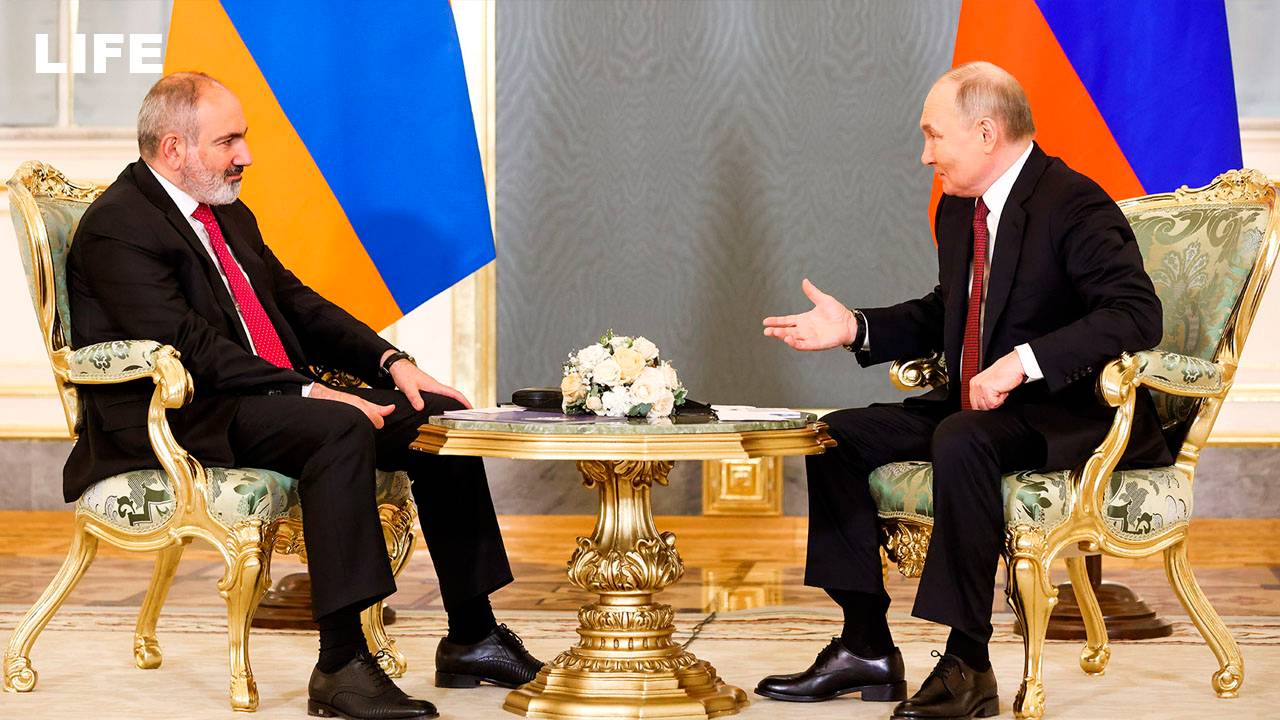 Путин проводит переговоры с Пашиняном смотреть онлайн