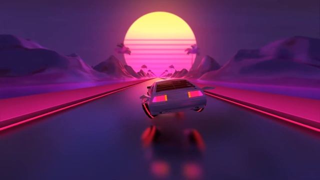 Blade Runner 2049 Flying Car 🚀 (1 Hour) Live Wallpaper | Screen Saver | Retro Futuristic Car