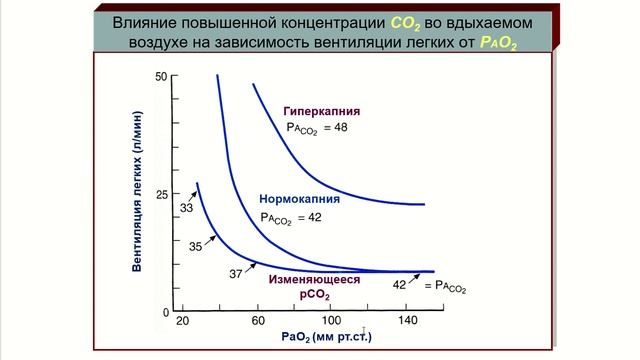 Дополнение 1. Углекислый газ. Гипо- и гипер-капния. смотреть онлайн