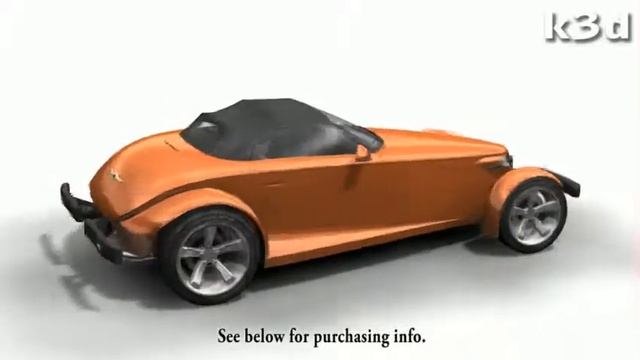 Chrysler Prowler 3D model by k3d. смотреть онлайн