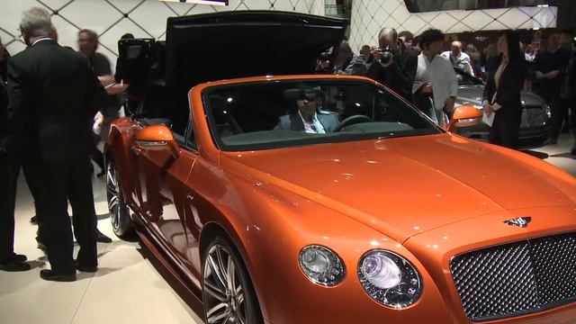 Bentley Continental GT Speed - Live da Ginevra 2014 смотреть онлайн