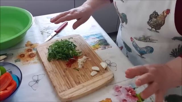 Витаминный салат из стекляноой лапши!Домашняя еда Кухня Рецепты смотреть онлайн