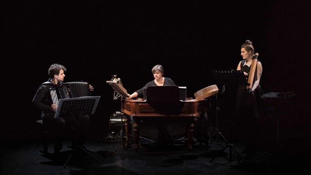 Georges Aperghis, Tingel Tangel (1990) extraits 3 (A. Chemin, V. Lhermet, F. Rivalland) смотреть онлайн