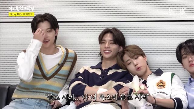 [Русская озвучка Kadza] Человеческий театр айдолов: за кадром со Stray Kids