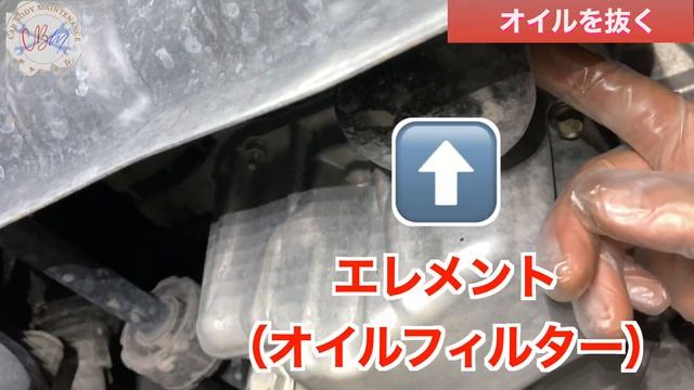 【DAIHATSU ウェイク】エンジンオイル交換。 смотреть онлайн