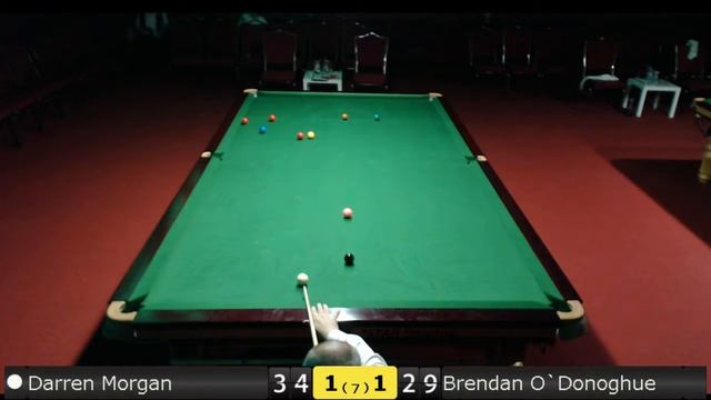 Snooker Open 1/2 Final : Darren Morgan vs Brendan O`Donoghue смотреть онлайн