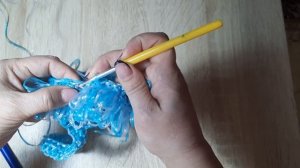 Вязание вытянутых петель