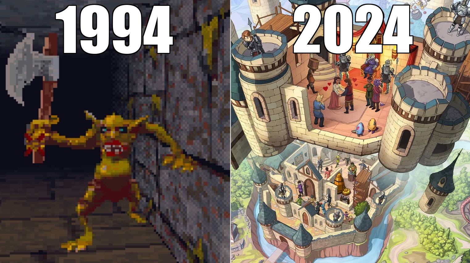 Эволюция серии игр The Elder Scrolls [1994-2024] смотреть онлайн