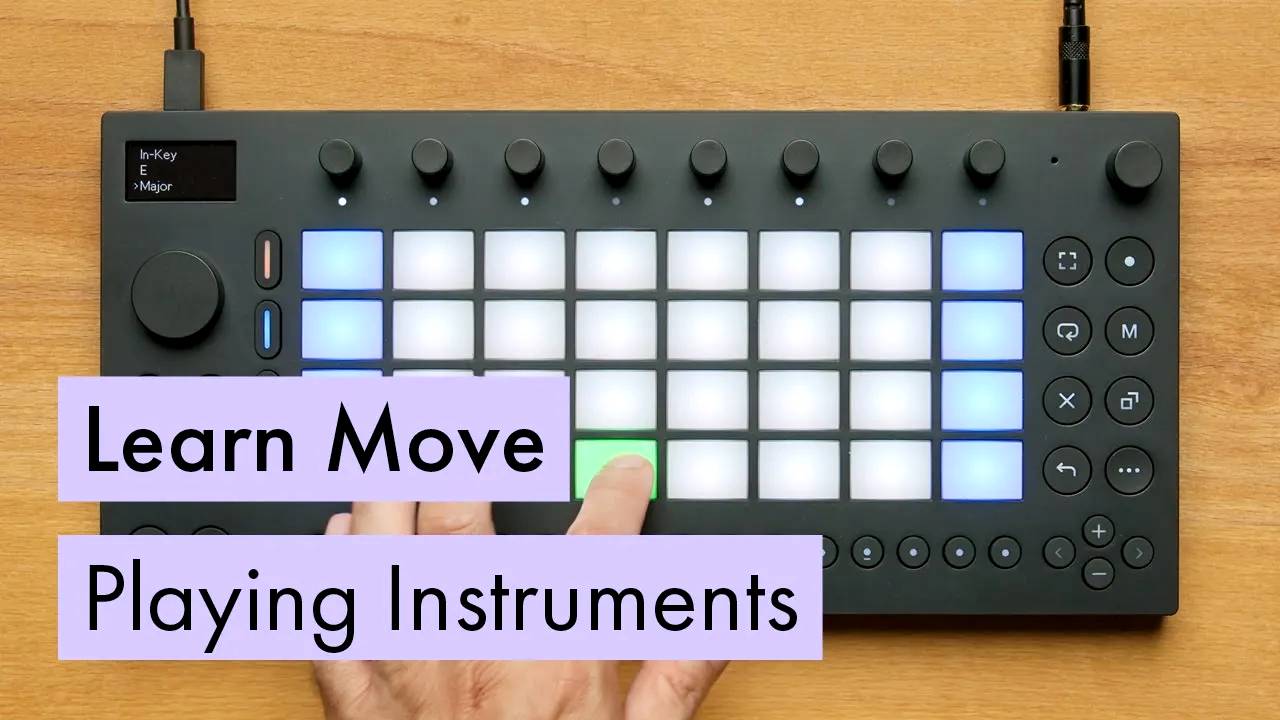 Ableton Move: Playing Instruments смотреть онлайн