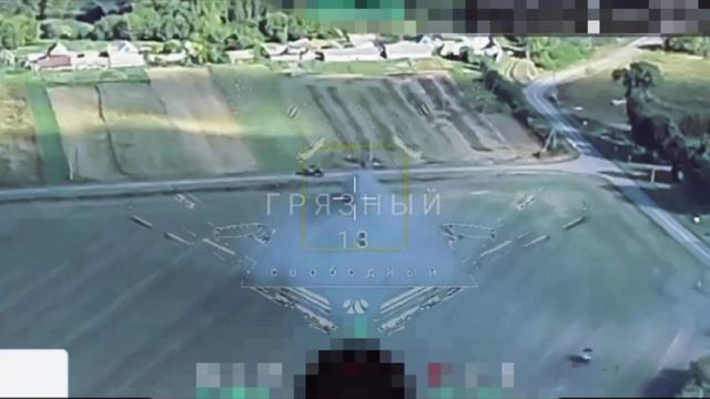 ⚡️СВО 18+ Большое эпичное видео уничтожения бронемашин украинских террористов двумя БТРами смотреть онлайн