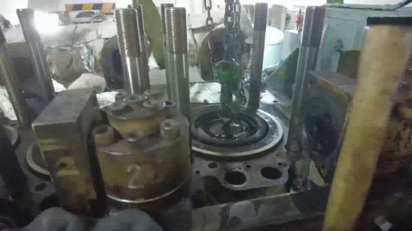 Daihatsu 6DC - 17A model Generator Major Overhaul / Lady Engineer OnBoard