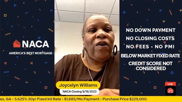 September 19th, 2023, LIVE NACA Closing Joycelyn Williams. Circle Rex, GA смотреть онлайн