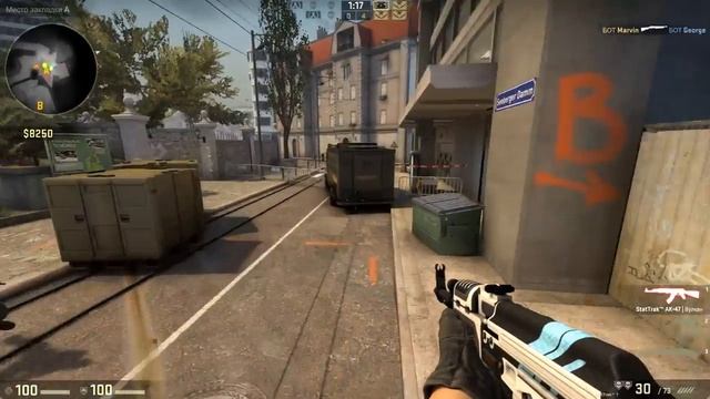 CS:GO режим "Обычный" На карте "Overpass" смотреть онлайн
