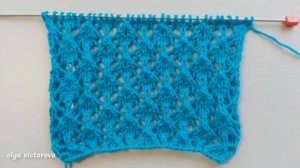 381 АЖУРНЫЙ УЗОР СПИЦАМИ Вязание спицами Узоры