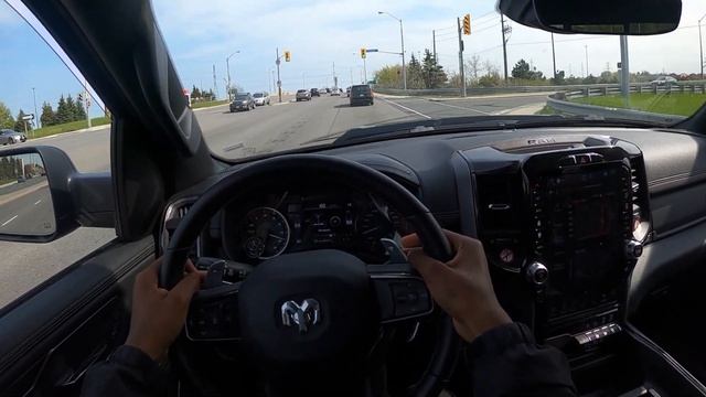 2022 Ram 1500 Gt SPORT POV Drive