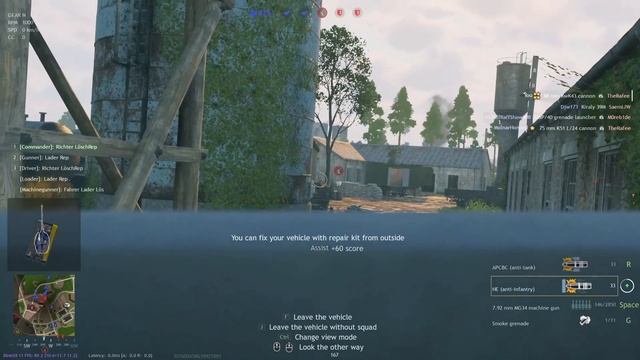 German Heavy Tanks: Western Front Warfare - Enlisted High BR Gameplay смотреть онлайн