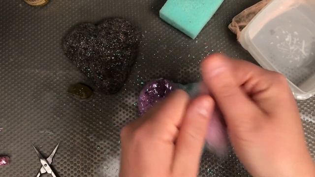Felted Sparkling Hearts⧸ Валяем сверкающие сердца