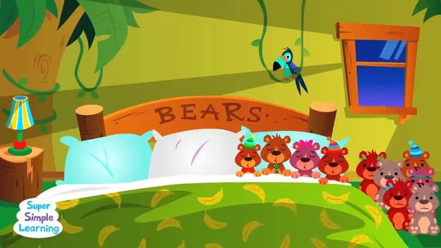 Ten In The Bed _ Counting Song for Kids смотреть онлайн