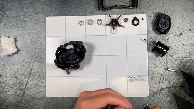 SHIMANO CURADO BFS TEARDOWN  MOAR BEARINGS !!!