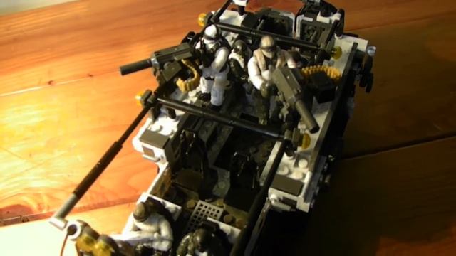 Call of Duty Mega Bloks Arctic Troop Transport смотреть онлайн