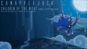 [RUS Sub] Canapplejack - Children of the Night [Metal Cover]