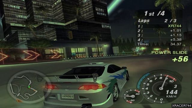 Need For Speed Underground 2 - Acura RSX | Resort Loop смотреть онлайн