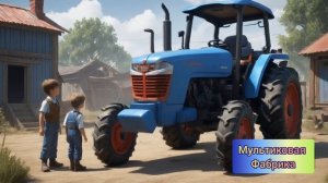 Мультфильм - Приключения Синего Трактора: Дружба и Спасение. #мультики #мультфильм #рассказ #мульт
