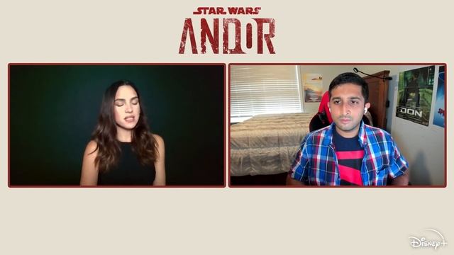 ANDOR Interview With Adria Arjona On Bix's Journey, Diego Luna, Joining Star Wars & More! смотреть онлайн