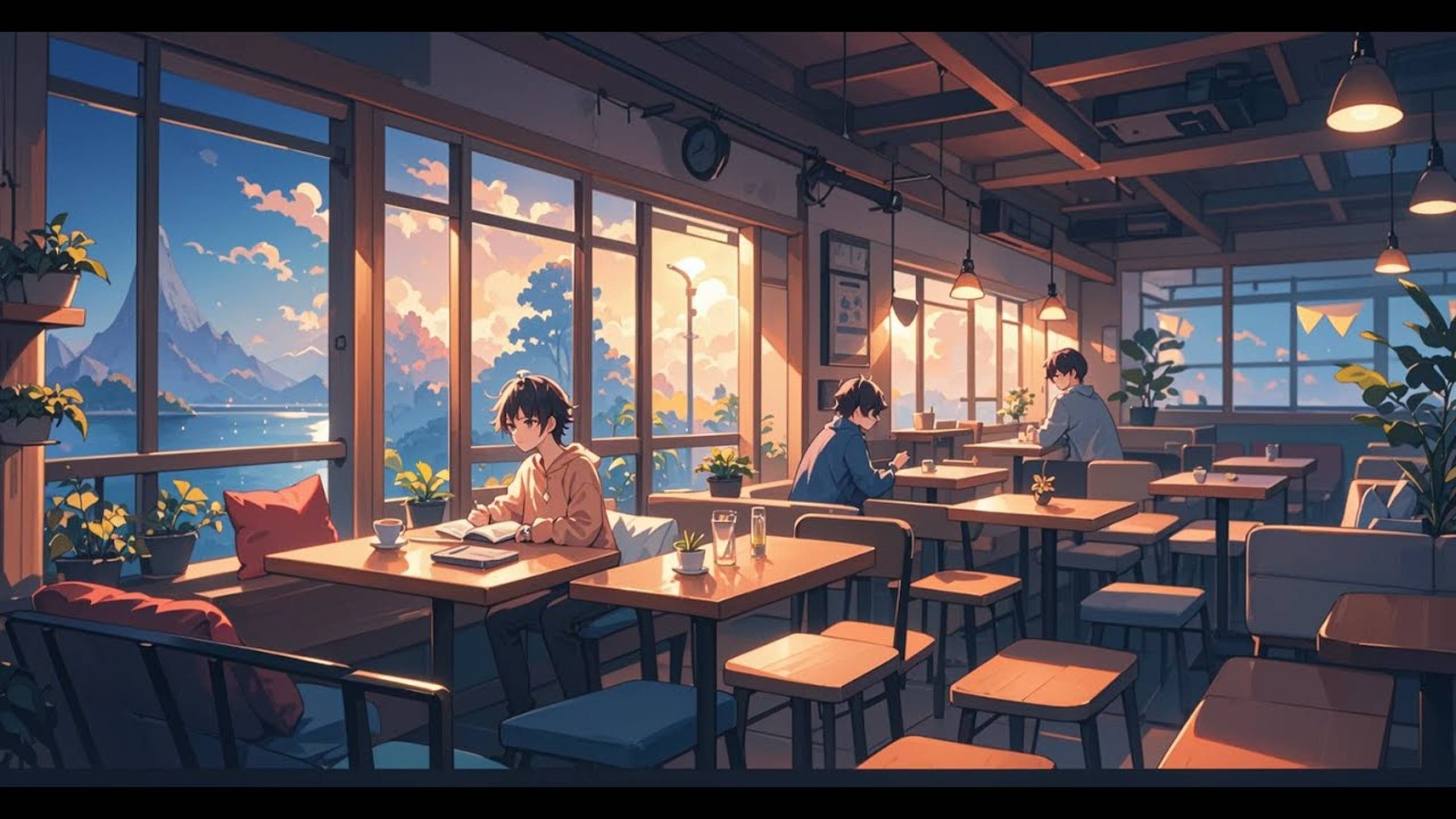 Lofi для учёбы, работы и отдыха (1080p)