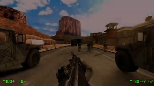Black Mesa Military глава 1 Прибытие в Чёрную Мезу