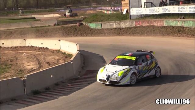 RALLYCROSS ITALIA MAGGIORA 2021- Paolo Diana w/ Alfa Romeo Mito S1600! смотреть онлайн