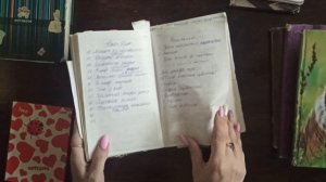 мой путь в планирование  обзор ежедневников + бабушкина кулинарная книга