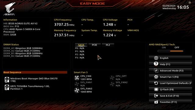 How to Q-Flash the B550 AORUS Elite AX V2 Tutorial | BIOS Update смотреть онлайн
