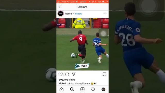 Lukaku vs azpilicueta смотреть онлайн