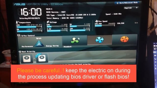 Update Bios Asus Motherboard Improve System Stability Windows 10