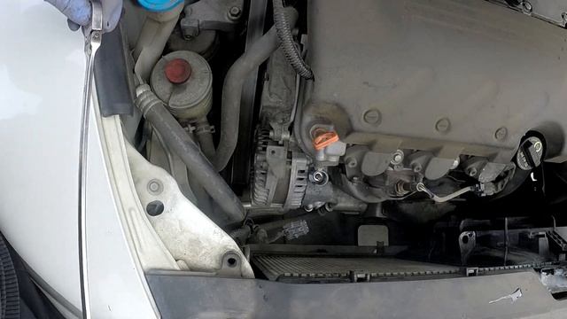 07 Acura TL alternator removal смотреть онлайн