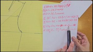 Расчёт  и построение  женской базовой конструкции.