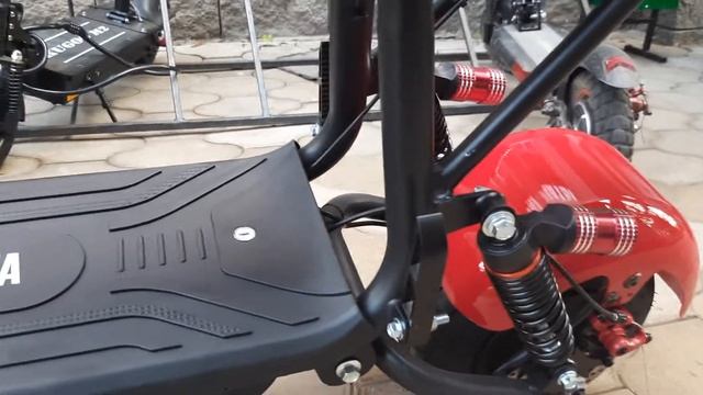 Электросамокат White Siberia Mini R1200 смотреть онлайн