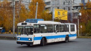 Троллейбус ЗиУ-682 КВР БТРМ-4067. Покатушки по Барнаулу.